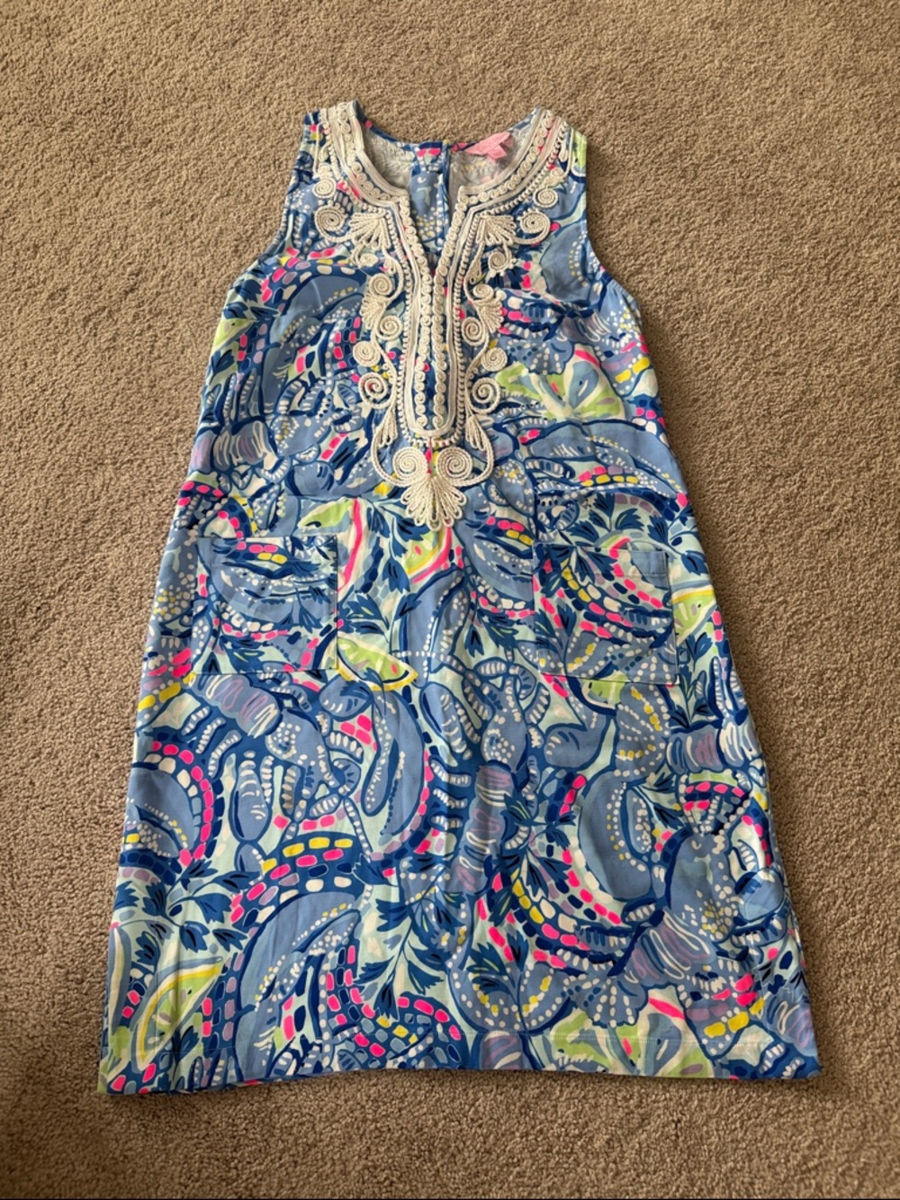 Lilly Pulitzer Sleeveless Printed Shift Dress